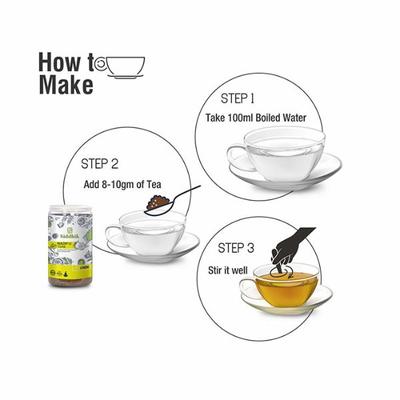 Siddhik Healthy U Tisane Tea Granules - Lemon 250 gm - Teas