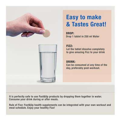 Fast&Up Reload Hydration & Energy Effervescent Tablet - Cola Flavour 20's - Energy Drinks