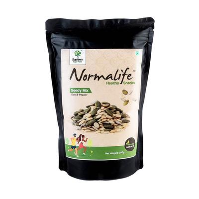 Supreem Super Foods Normalife Seeds - Seedy Mix 100 gm - Nutritional Bars