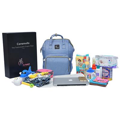 R for Rabbit Caramello Diaper Bag - Blue - Diapers & Wipes