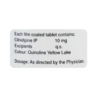 CILEDGE 10 Tablet 30's - Hypertension-Cal