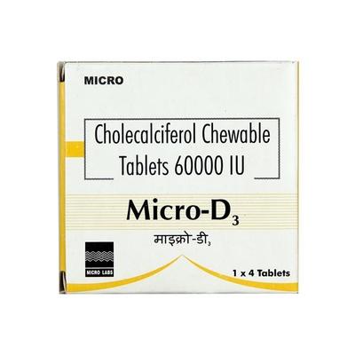 Micro D3 Tablet 4'S - Supplements-Vit