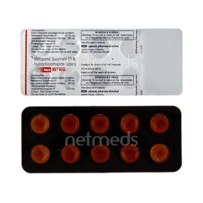 MET XL H 25mg Tablet 10'S - Hypertension-Bet