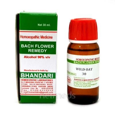 Bhandari Bach Flower Wild Oat 30 Liquid 30 ml - Dilutions