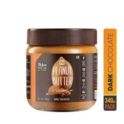 Pro Nutrition & Fitness Peanut Butter - Dark Chocolate 340 gm - Nutritional Bars