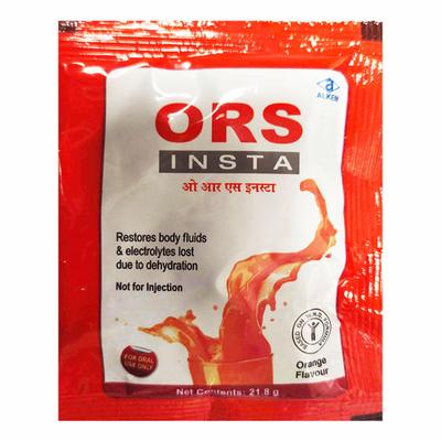 ORS INSTA ORANGE FLAVOUR Powder 21.8gm - Supplements-Ele