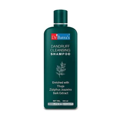 Dr Batra's Dandruff Cleansing Shampoo 500 ml + Conditioner 200 ml + Anti - Dandruff Hair Serum 125 ml - Hair Treatment