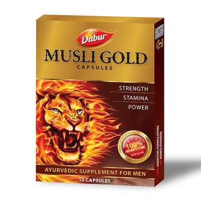Dabur Musli Gold Capsule - For Men 10's - Speciality Medicines
