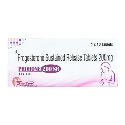 PRORONE SR 200 Tablet 10's - Hormonal Therapy-Oes