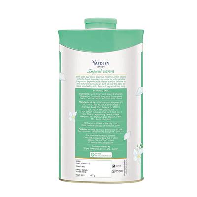 Yardley London Perfumed Talc - Imperial Jasmine 250 gm - Talcum Powders