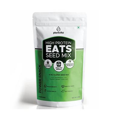 Plantvita High Protein Eats Seeds Mix 250 gm - Nutritional Bars
