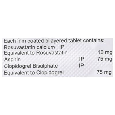 ROSUNOVA PLUS Tablet 10's - High Cholesterol-Dys