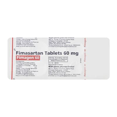 FIMAGEN 60mg Tablet 10's - Hypertension-Ana