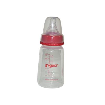Pigeon Flexible 0+ Months PP Feeding Bottle - Red 120 ml - Feeding & Nursing