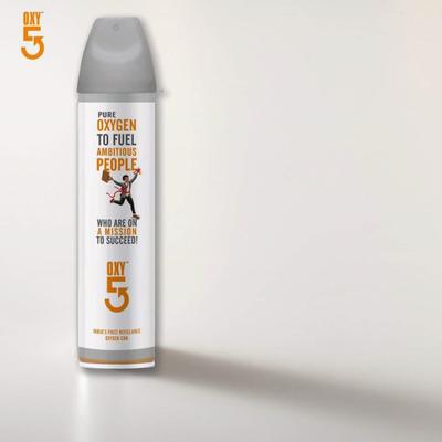 Oxy5 Refillable Portable Oxygen Can 5 Litre - Oxygen Cylinder