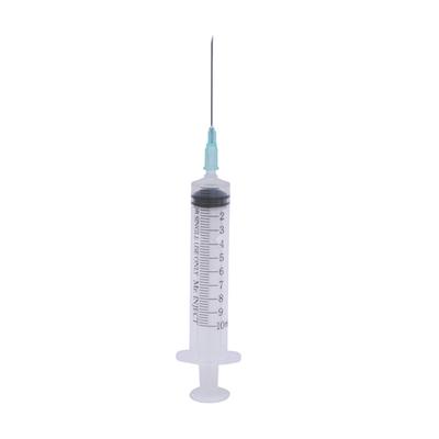 Mr. Inject Disposable Syringe 10 ml with Needle 21G 50's - Surgical Instruments