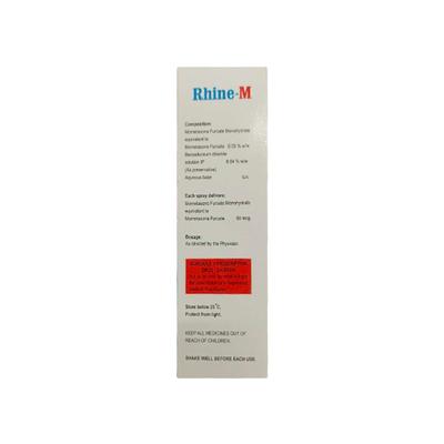 Rhine M Nasal Spray 10gm - Nasal Congestion-Nas