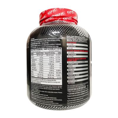 GNC AMP Pure Isolate Powder - Vanilla Custard 1.81 kg - Whey Proteins