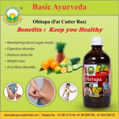 Basic Ayurveda Obitapa Ras 500 ml - Ayurvedic Juices