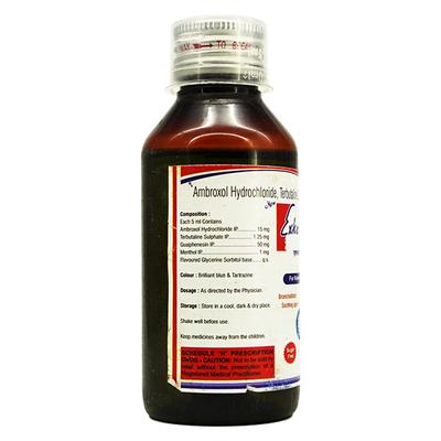 EXKOF Syrup 100ml - Cough And Cold-Cou