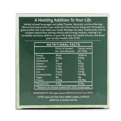 GTEE Moringa + Amla Tea Bags 10's - Teas