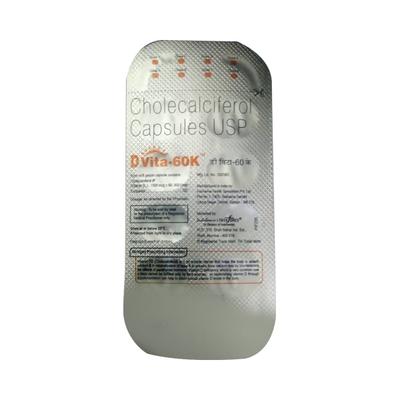 D VITA 60k Capsule 8's - Supplements-Vit
