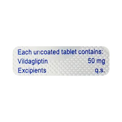 VIDALIP 50 Tablet 15's - Diabetes-Ant