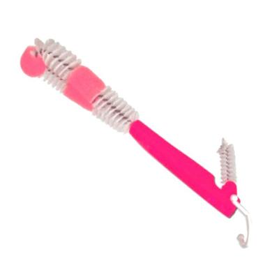 Farlin Bottle & Nipple Brushes - Pink 1's - Baby Safety