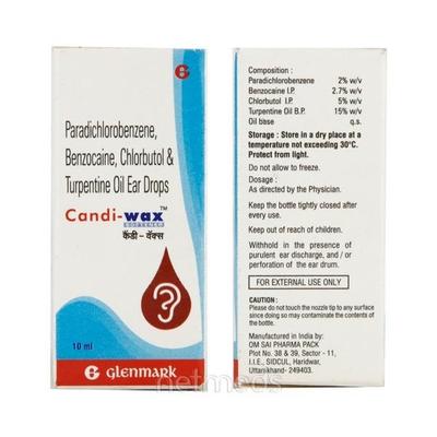 Candi Wax Softener Ear Drops 10ml - Ear Conditions-Ecs