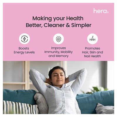 Hera Women Wellness Capsule Bundle (Women Multivitamin + Calcium Core + Omega One) - Multi-Vitamins