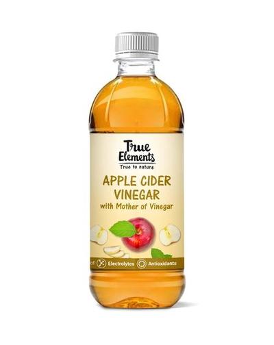 True Elements Apple Cider Vinegar with Mother Of Vinegar 500 ml - Apple Cider Vinegars
