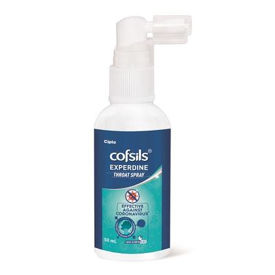 Cofsils Experdine Throat Spray 50 ml - Sore Throat Lozenges
