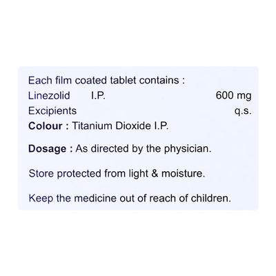 LINAZ 600 Tablet 10's - Bacterial Infections-OAB
