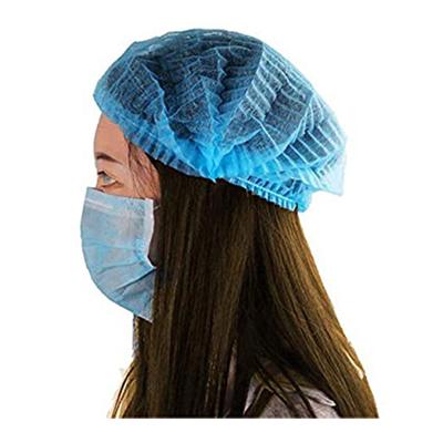 Yakhi Disposable Bouffant Caps/Surgical Caps - Blue 100's - Gloves - S
