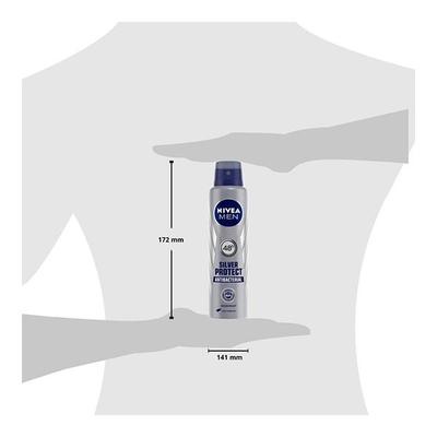 Nivea Men Silver Protect Antibacterial Deodorant 150 ml - Men Deodorants/Roll-Ons