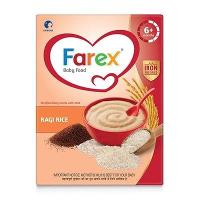 Farex Ragi Rice Powder 300 gm - Baby And Infant Supplements