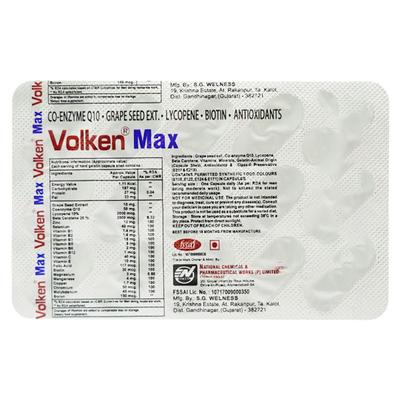 VOLKEN MAX Capsule 15's - Supplements-Vam