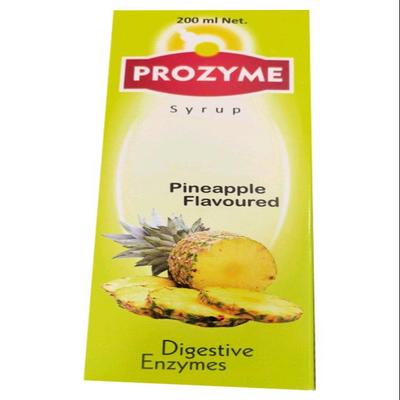 PROZYME PINEAPPLE FLAVOURED Syrup 200ml - Digestive Care