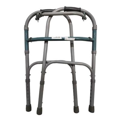 Med-e Move Folding Walker - Chrome Finish Metallic (MQFWR01) - Walker & Walking Stick