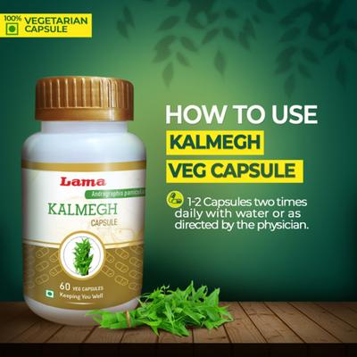 Lama Kalmegh Capsule 60's - Speciality Medicines