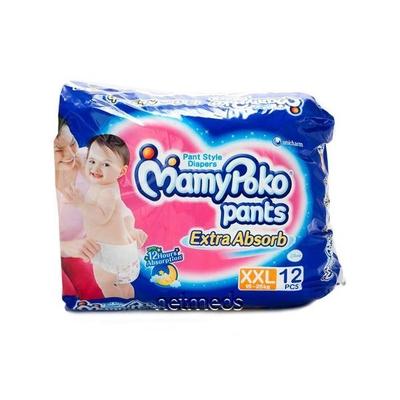 MamyPoko Extra Absorb Diaper Pants (XXL) 12's - Diapers & Wipes