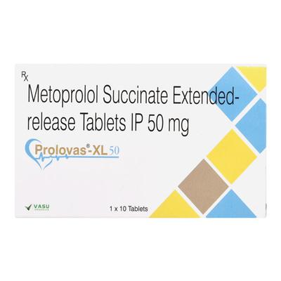 Prolovas Xl 50Mg Tablet 10's - Hypertension-Bet