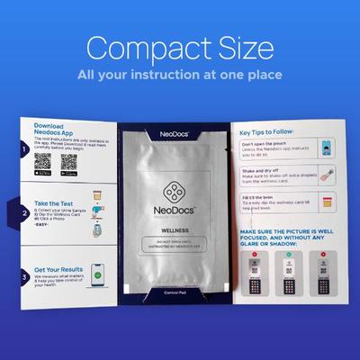 Neodocs Wellness Care Instant Urine Test Kit (Pack of 3) - Health Monitors And Equipment