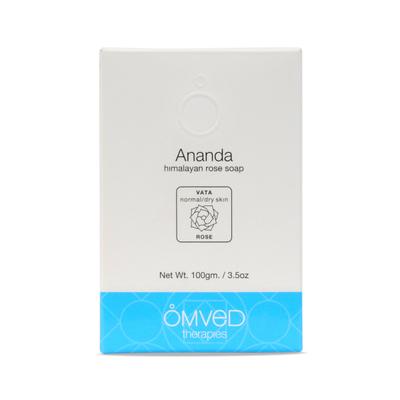 Omved Ananda Himalayan Rose Soap - Normal/Dry Skin 100 gm - Soaps
