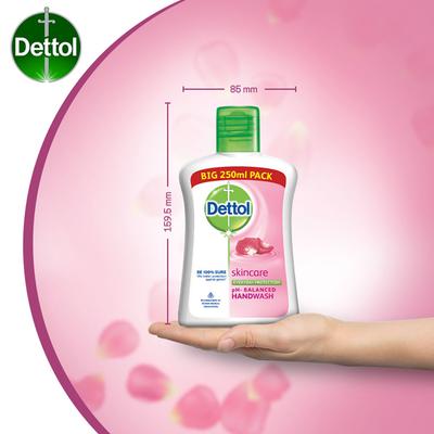 Dettol Skincare Germ Protection Liquid Handwash - Flip Top 250 ml - Hand Sanitizer
