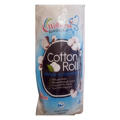 Wellness Surgical Cotton Roll 400 gm - Cotton Wool & Swabs