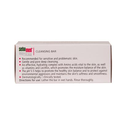 SEBAMED SENSITIVE SKIN Cleansing Bar 100gm (N) - Soaps