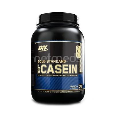 Optimum Nutrition (On) 100% Casein Protein Cookies & Cream 2Lb - Workout Essentials