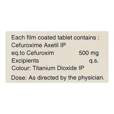 UXINE 500 Tablet 10's - Bacterial Infections-Cep