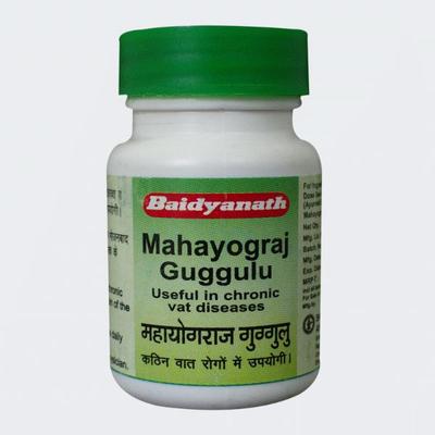 Baidyanath Mahayograj Guggulu Tablet 40's - Speciality Medicines